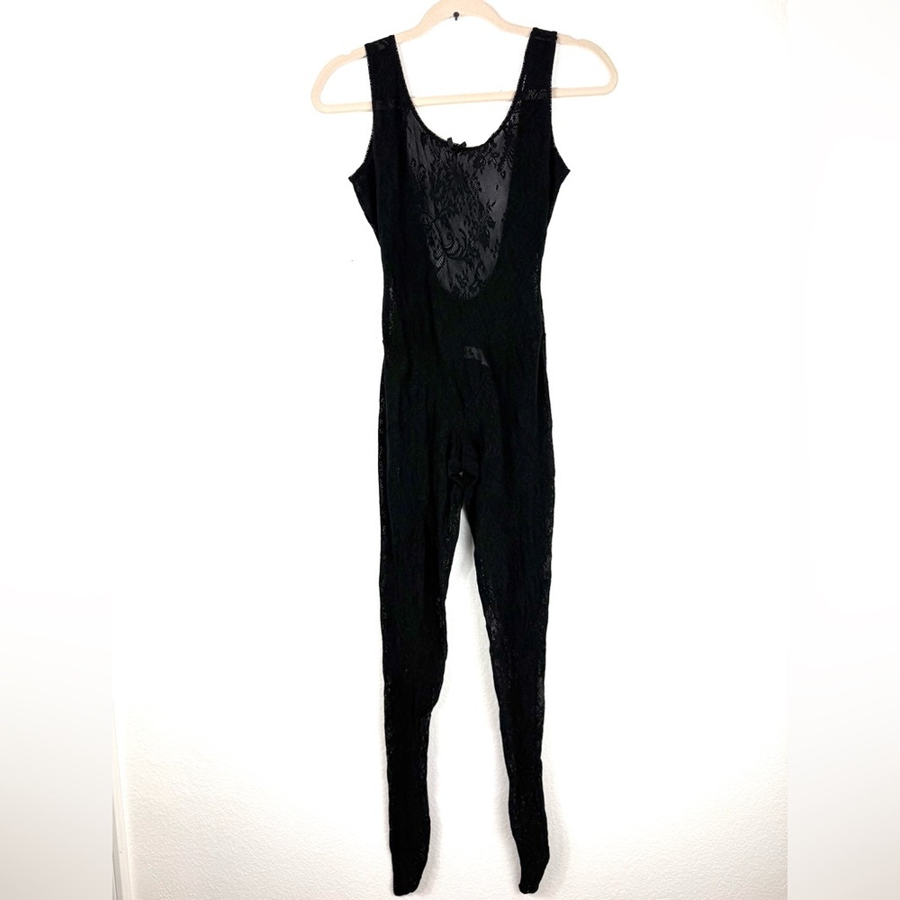 1998 Vintage Victorias Secret Stephanie Seymour Catsuit Body Stocking Size M